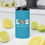 LOZ Lake of the Ozarks Turquoise Can Cooler