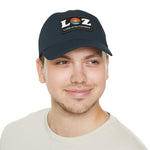LOZ Lake of the Ozarks Dad Hat with Leather Patch