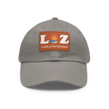 LOZ Lake of the Ozarks Dad Hat with Leather Patch