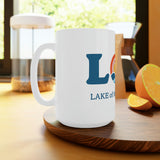 LOZ Lake of the Ozarks White Ceramic Mug, 11oz