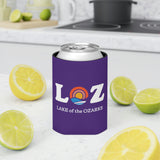 LOZ Lake of the Ozarks Dark Purple Can Cooler