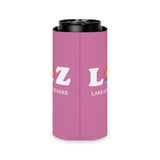 LOZ Lake of the Ozarks Light Pink Can Cooler