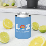 LOZ Lake of the Ozarks Light Blue Can Cooler