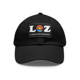 LOZ Lake of the Ozarks Dad Hat with Leather Patch