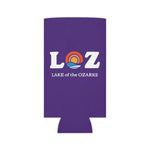 LOZ Lake of the Ozarks Dark Purple Can Cooler