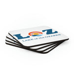 LOZ Lake of the Ozarks White Corkwood Coaster Set