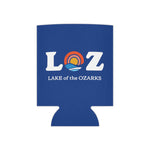 LOZ Lake of the Ozarks Dark Blue Can Cooler