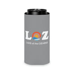 LOZ Lake of the Ozarks Light Grey Can Cooler