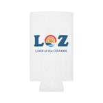 LOZ Lake of the Ozarks White Can Cooler