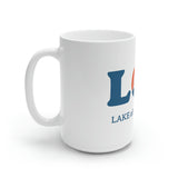 LOZ Lake of the Ozarks White Ceramic Mug, 11oz