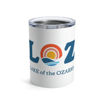LOZ Lake of the Ozarks White Tumbler 10oz