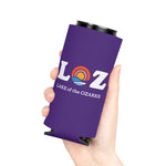 LOZ Lake of the Ozarks Dark Purple Can Cooler