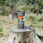LOZ Lake of the Ozarks Black Copper Vacuum Insulated Tumbler, 22oz
