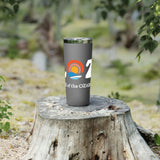 LOZ Lake of the Ozarks Black Copper Vacuum Insulated Tumbler, 22oz
