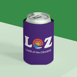 LOZ Lake of the Ozarks Dark Purple Can Cooler