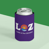 LOZ Lake of the Ozarks Dark Purple Can Cooler