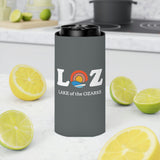 LOZ Lake of the Ozarks Dark Grey Can Cooler