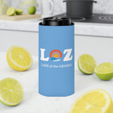LOZ Lake of the Ozarks Light Blue Can Cooler