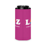 LOZ Lake of the Ozarks Dark Pink Can Cooler