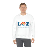 LOZ Lake of the Ozarks White Unisex Heavy Blend™ Crewneck Sweatshirt