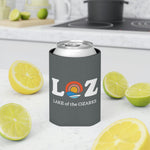 LOZ Lake of the Ozarks Dark Grey Can Cooler