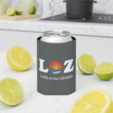 LOZ Lake of the Ozarks Dark Grey Can Cooler