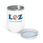 LOZ Lake of the Ozarks 12oz Insulated Wine Tumbler