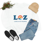 LOZ Lake of the Ozarks White Unisex Heavy Blend™ Crewneck Sweatshirt