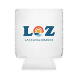 LOZ Lake of the Ozarks White Koozie
