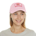 LOZ Lake of the Ozarks Dad Hat with Leather Patch