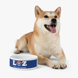 LOZ Lake of the Ozarks Dark Blue Pet Bowl