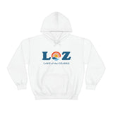 LOZ Lake of the Ozarks White Unisex Heavy Hooded Sweatshirt