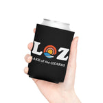LOZ Lake of the Ozarks Black Can Cooler