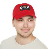 LOZ Lake of the Ozarks Dad Hat with Leather Patch