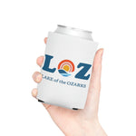 LOZ Lake of the Ozarks White Can Cooler