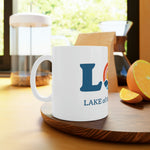 LOZ Lake of the Ozarks White Ceramic Mug, 11oz