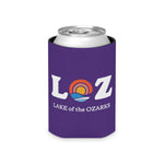 LOZ Lake of the Ozarks Dark Purple Can Cooler